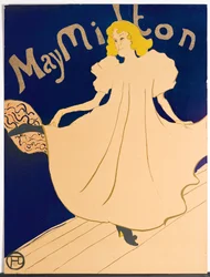 May Milton, 1895